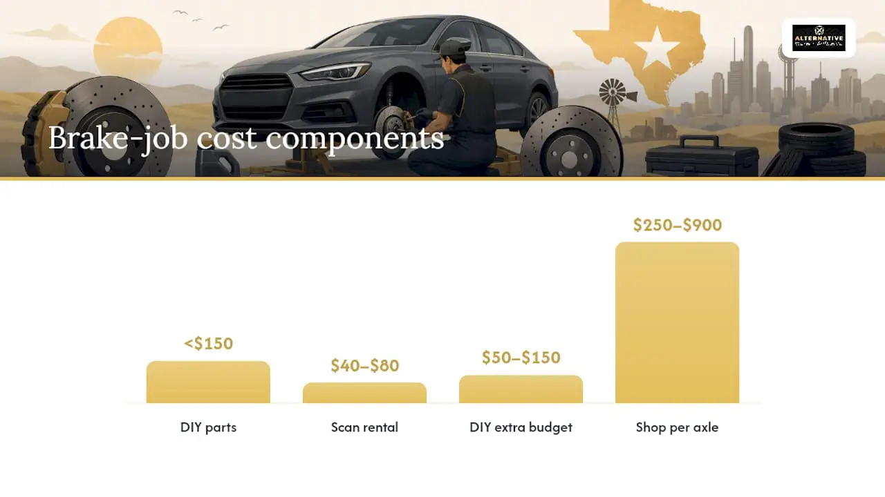 Is DIY Brake Work Worth It on an Audi? — overview diagram